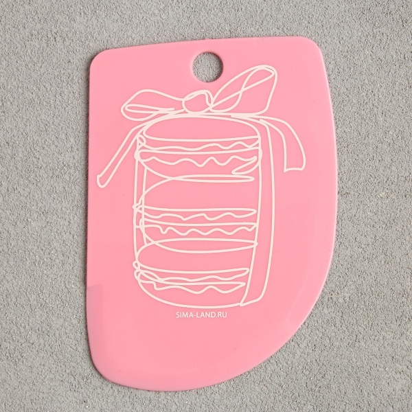 Набор кондитерских шпателей 11.5×8 см, 11.2×6.5 см, 10×7 см «Создаю праздник», 3 шт