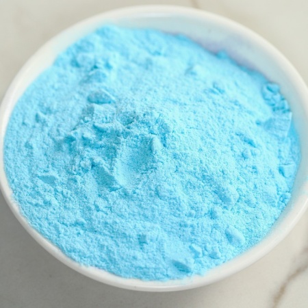 Нетающая сахарная пудра KONFINETTA, голубая, 100 г.