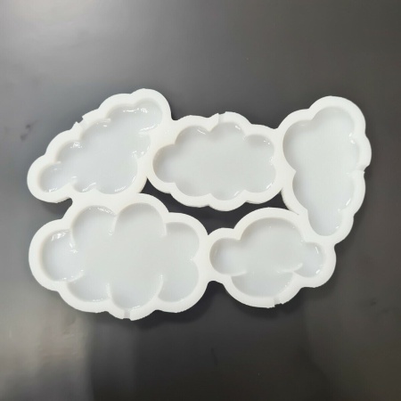 Силиконовая форма для леденцов «Облака»