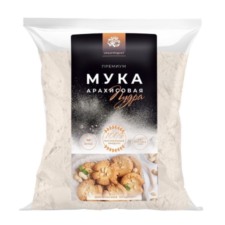 Мука арахисовая (мелкий помол), Орехпродукт, 250 гр