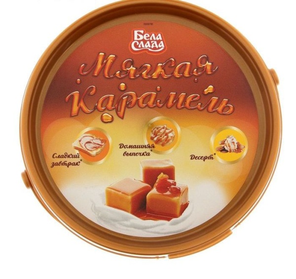 Мягкая карамель "Бела слада", сзмж 5%, 950 г