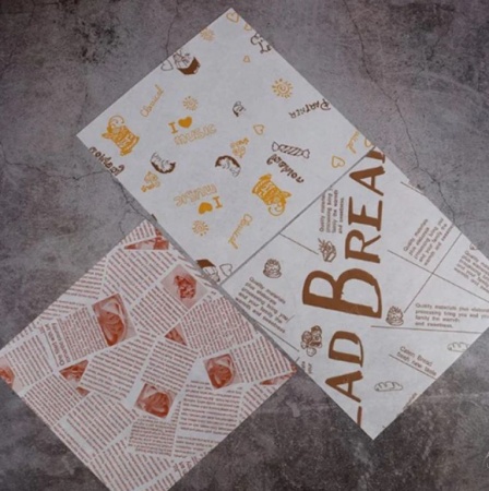 Бумага упаковочная для бенто-торта "Пекарня", 18 х 18 см, набор 10 шт