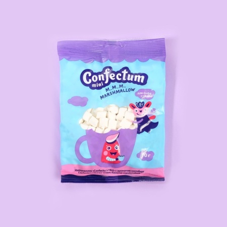 Маршмеллоу «Confectum Mini» с ароматом пломбира, 70 гр
