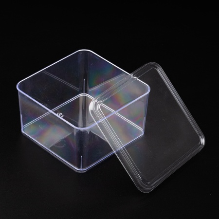 Креманка для десертов с крышкой квадратная CAKE BOX, 350 мл