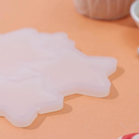 Силиконовая форма для леденцов «Звезды 6 в 1»