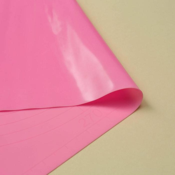 Коврик силиконовый с разлиновкой Доляна «Буссен», 61,5×41,5 см, цвет МИКС