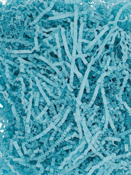 Наполнитель бумажный Голубой, 50 г (гофрированный)