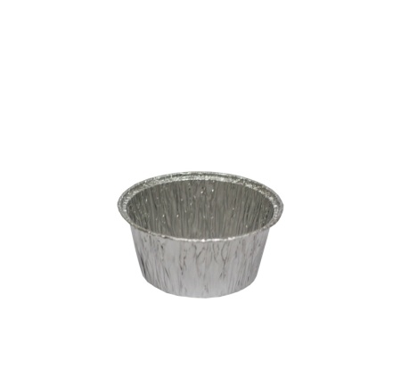Форма алюминиевая для запекания круглая, d-80 мм h-36 мм, 130 мл, 1 шт