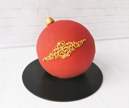 Набор форм для шоколада ПОЛУСФЕРА (торт БОМБА, Елочный шар), 6 шт, Италия