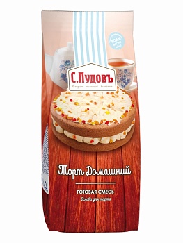 Смесь для выпечки "Торт домашний" С.Пудовъ, 400 гр
