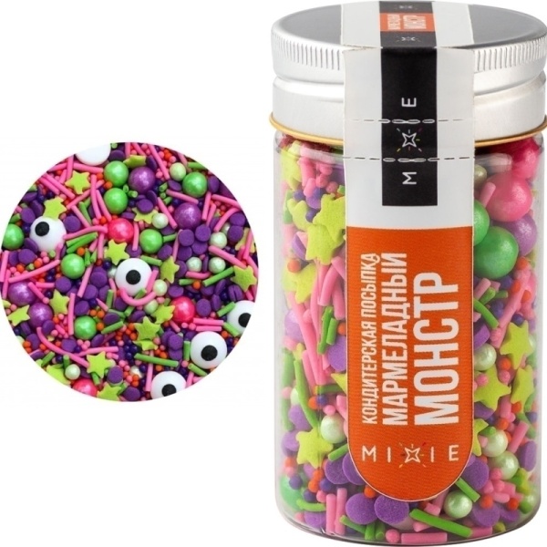 Посыпка фирменная MIXIE "Мармеладный монстр", 50 гр