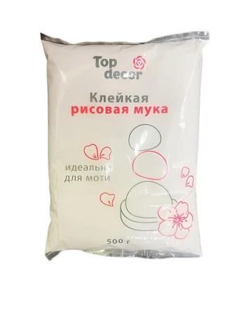 Мука рисовая клейкая (для моти), Топ Декор, Тайланд, 500 гр
