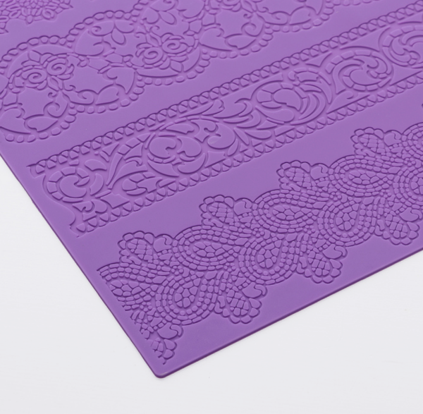 Коврик для айсинга силиконовый Доляна «Восхищение», 39×29,5 см, цвет МИКС