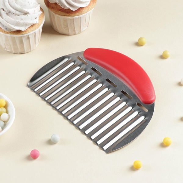 Шпатель кондитерский «Волна» 16,5 см х 12 см х 2 см