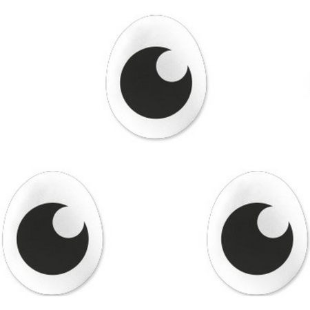 Сахарные фигурки мини-медальоны Глазки 10х15 мм, 250 гр Сахарные фигурки мини-медальоны Глазки 10х15 мм, 250 гр