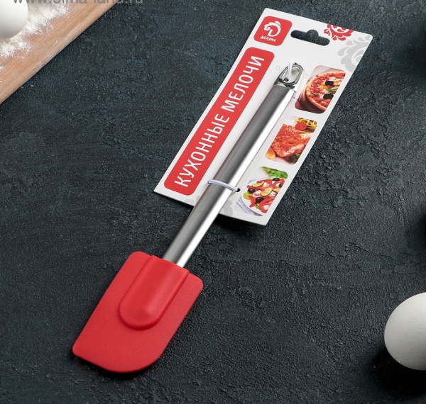 Лопатка Доляна «Редмонд», 26 см, цвет красный