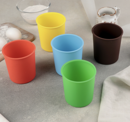 Форма для выпечки «Кулич», 9×9×10 см, силикон