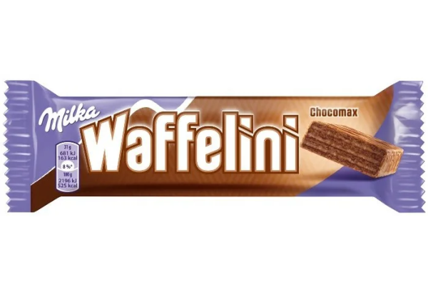 Батончик Милка Waffelini Шокомакс, 31 г