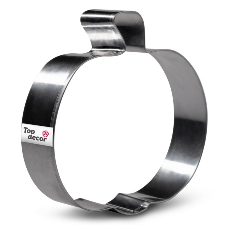 Вырубка для пряника "Тыква / Яблоко", 103х100 мм