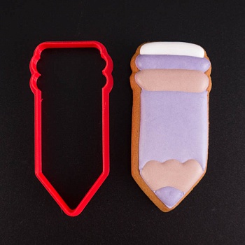 Вырубка для пряника "Карандаш" пластик, 11 см