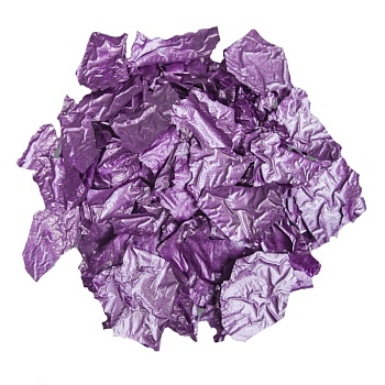 Перламутровые съедобные хлопья Флекс Темно-фиолетовый, 50 гр