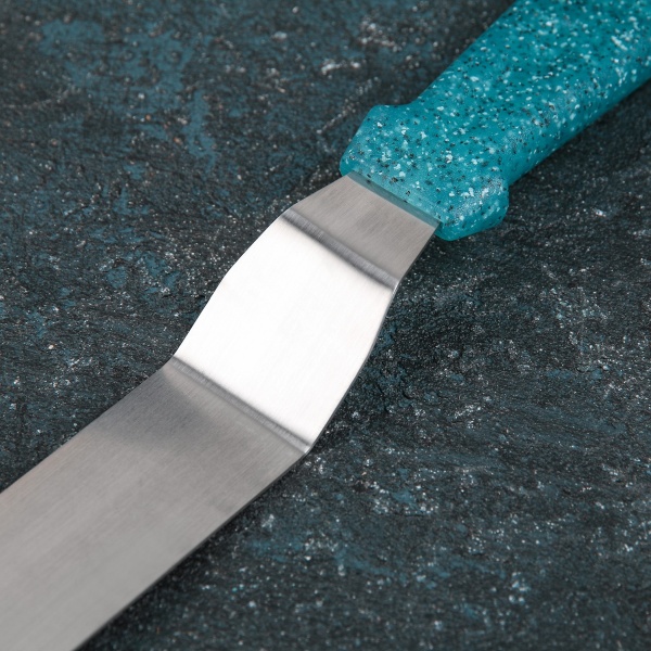 Лопатка-палетка изогнутая Космос, с пластиковой ручкой, 36 см, рабочая часть 25 см