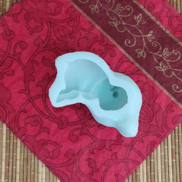 Силиконовый молд Олененок на боку