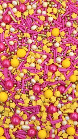 Посыпка фирменная MIXIE "Клубничный лимонад", 50 гр